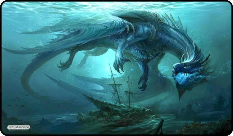 Gamermats - Dragon From The Depths - Playmat - Good Games