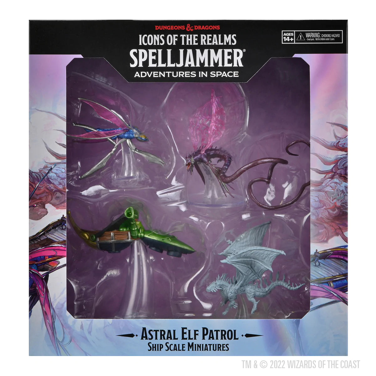 Dungeons &amp; Dragons Icons of the Realms Ship Scale Astral Elf Patrol