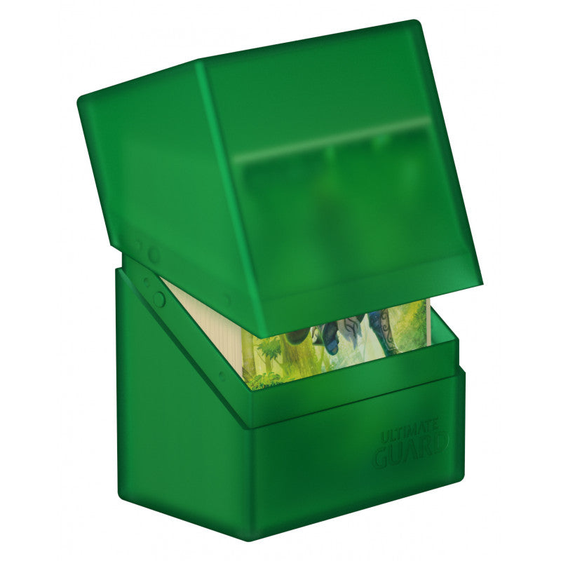 Ultimate Guard - Boulder Deck Case 60+ Standard Size Emerald - Good Games
