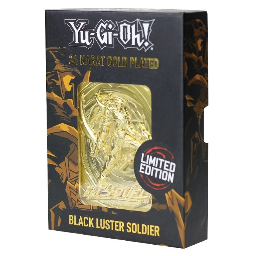 Yu-Gi-Oh! - Black Luster Soldier 24k Gold Card
