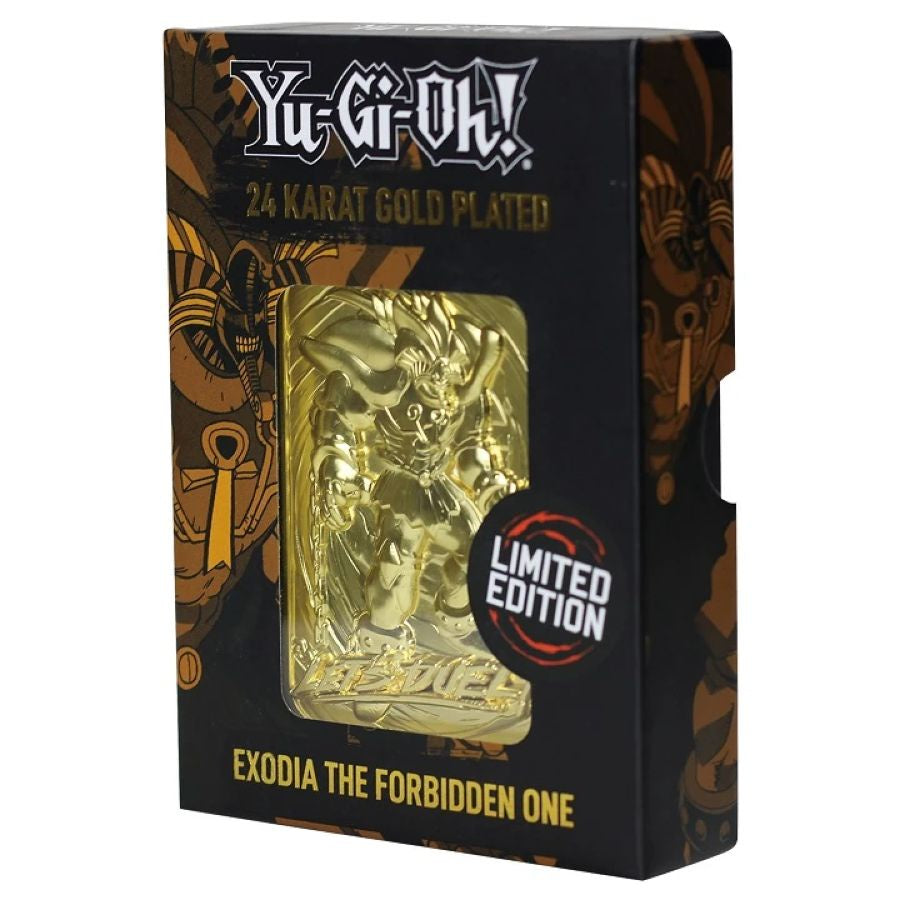 Yu-Gi-Oh! - Exodia 24k Gold Card - Good Games
