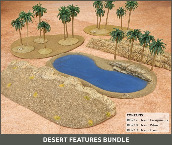 Flames of War: Desert Features Bundle - Good Games