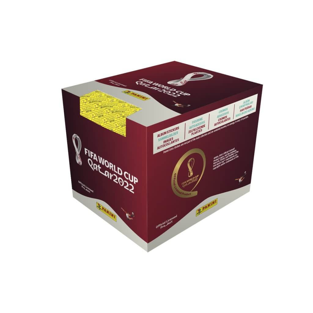 PANINI 2022 FIFA World Cup Qatar Sticker Collection Booster Box