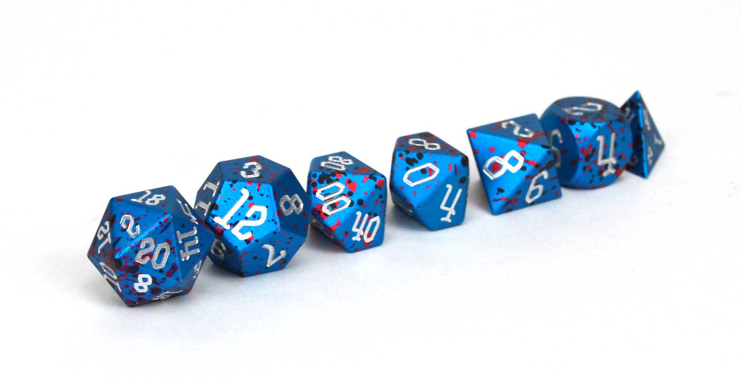 Level Up Dice - Force Aluminium Set of 7 (HP)