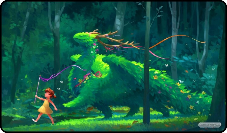 Gamermats - The Forest Parade TCG Sized Playmat - Good Games