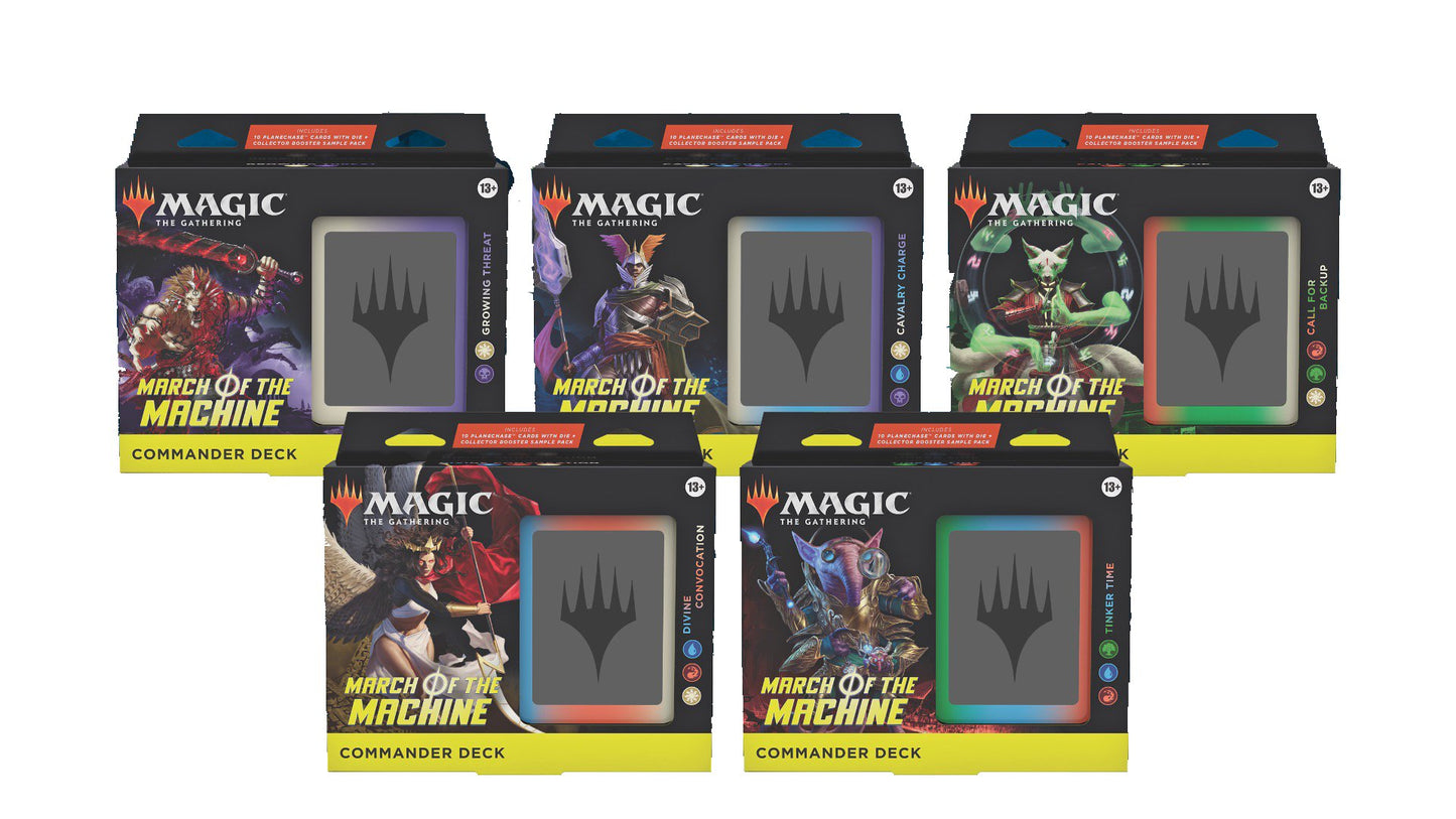 Magic: The Gathering - March of the Machine Commander Deck Display - Good Games