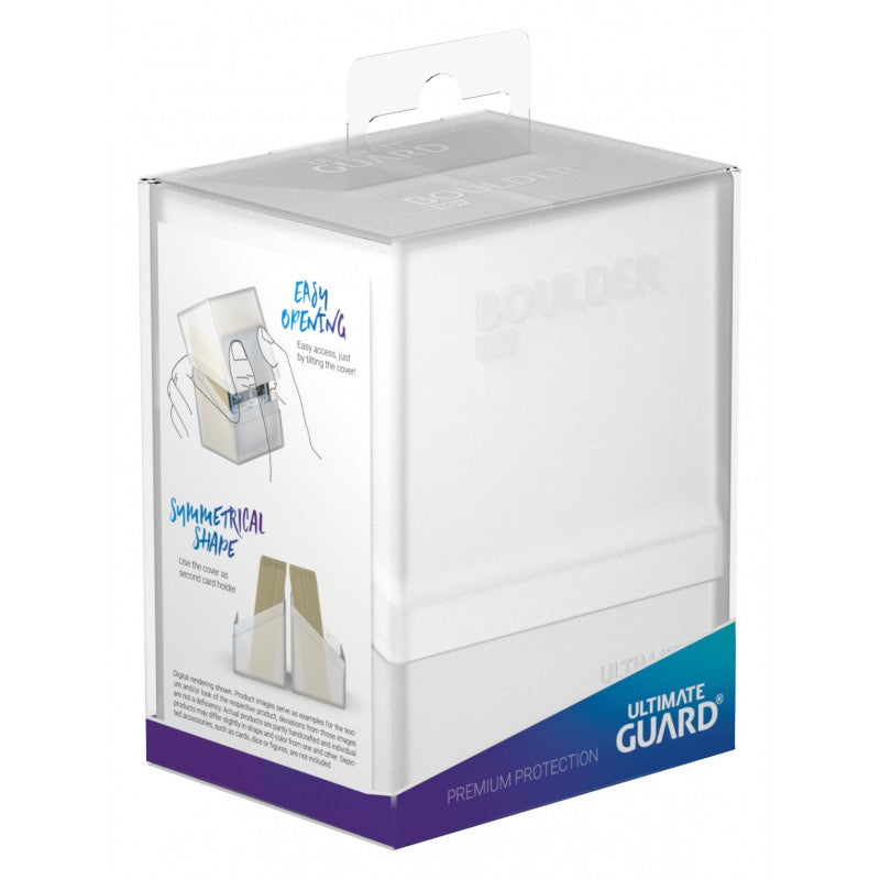 Ultimate Guard - Boulder Deck Case 80+ Standard Size Frost - Good Games