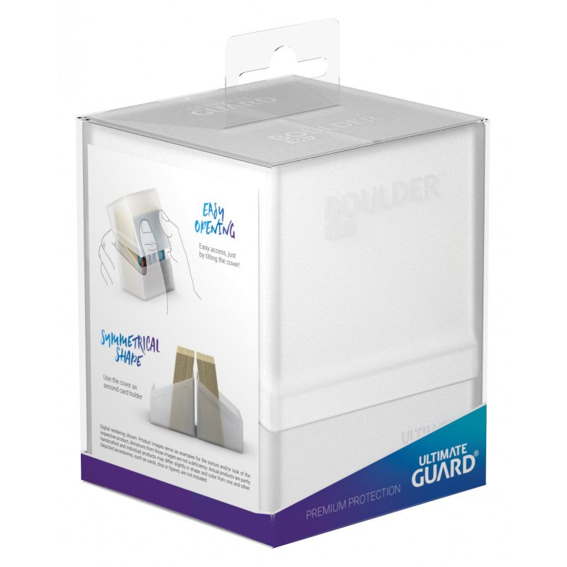 Ultimate Guard - Boulder Deck Case 100+ Standard Size Frosted - Good Games