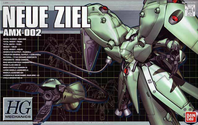 HG 1/550 AMX 002 Neueziel Gundam 0083