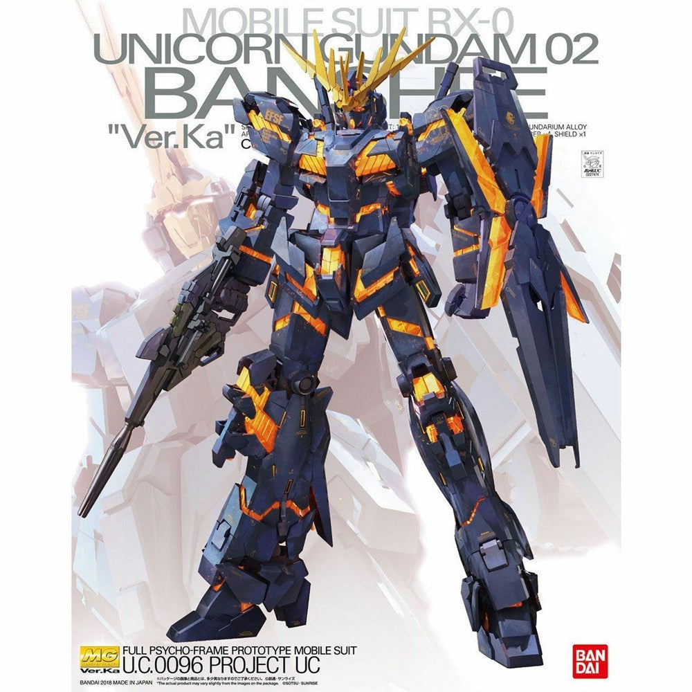 Bandai MG 1/100 Unicorn Gundam 02 Banshee Ver.Ka - Good Games