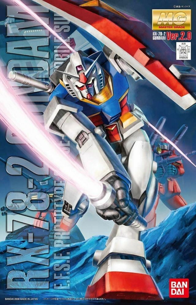 Bandai MG 1/100 Gundam Rx-78-2 Ver 2.0 - Good Games