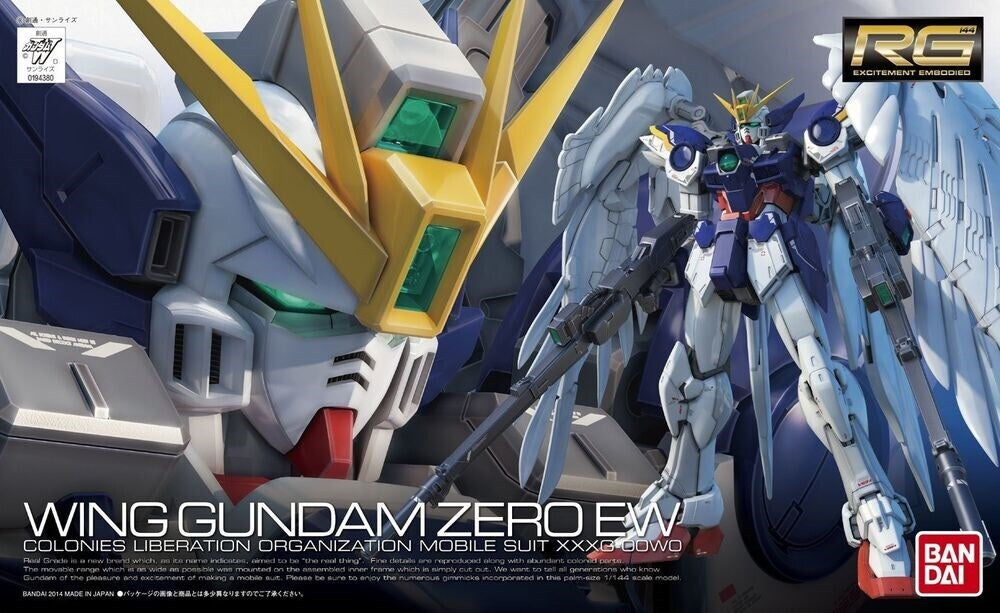 Bandai RG 1/144 XXXG-00W0 Wing Gundam Zero Ew - Good Games