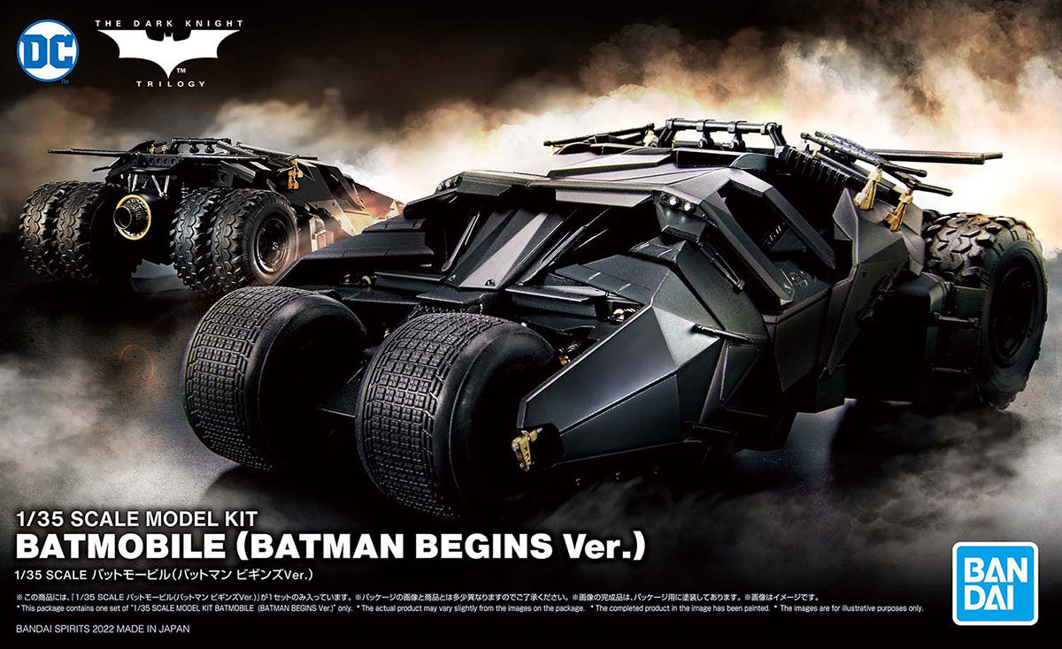 1/35 Scale Model Kit Batmobile (Batman Begins Ver.) - Good Games