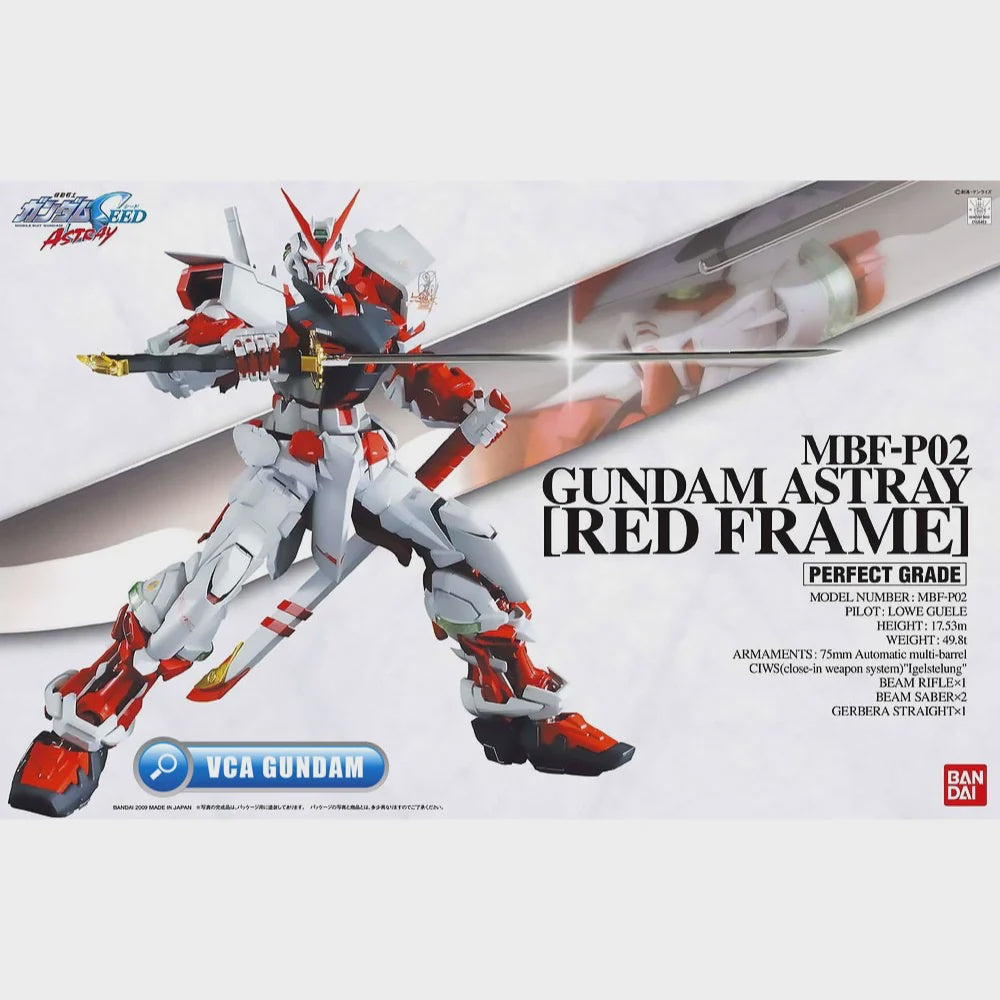 PG 1/60 GUNDAM ASTRAY RED FRAME - Good Games