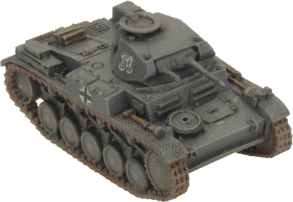 Flames of War: Germans: Panzer II Light Tank Platoon - Good Games