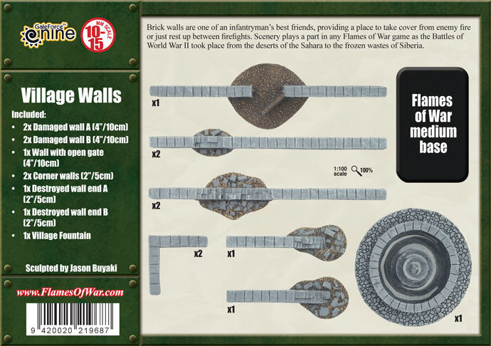 Battlefield in a Box: Village Walls - Good Games