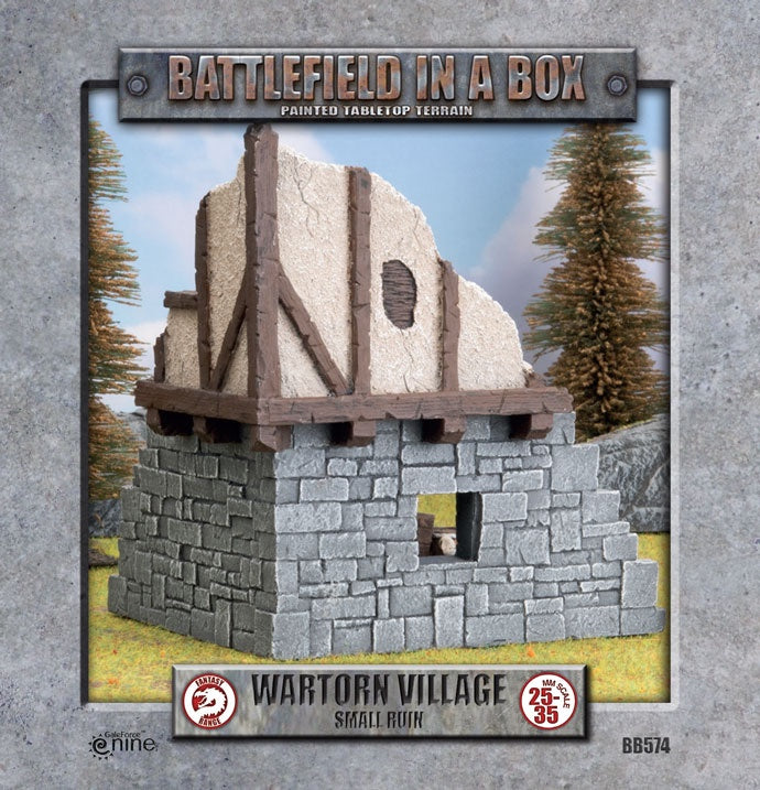 Battlefield in a Box: Wartorn Village - Small Ruin - Good Games