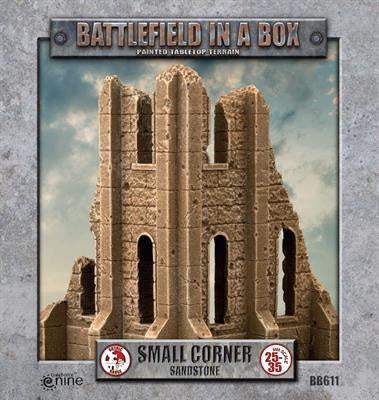 Battlefield in a Box: Gothic Battlefields - Small Corner - Sandstone - Good Games