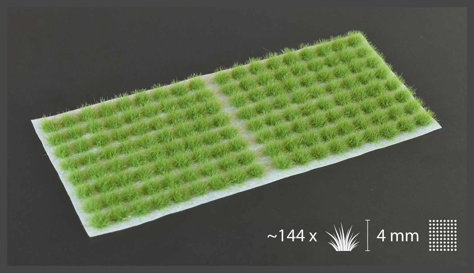 Gamers Grass Tufts Green 4mm Small - Good Games