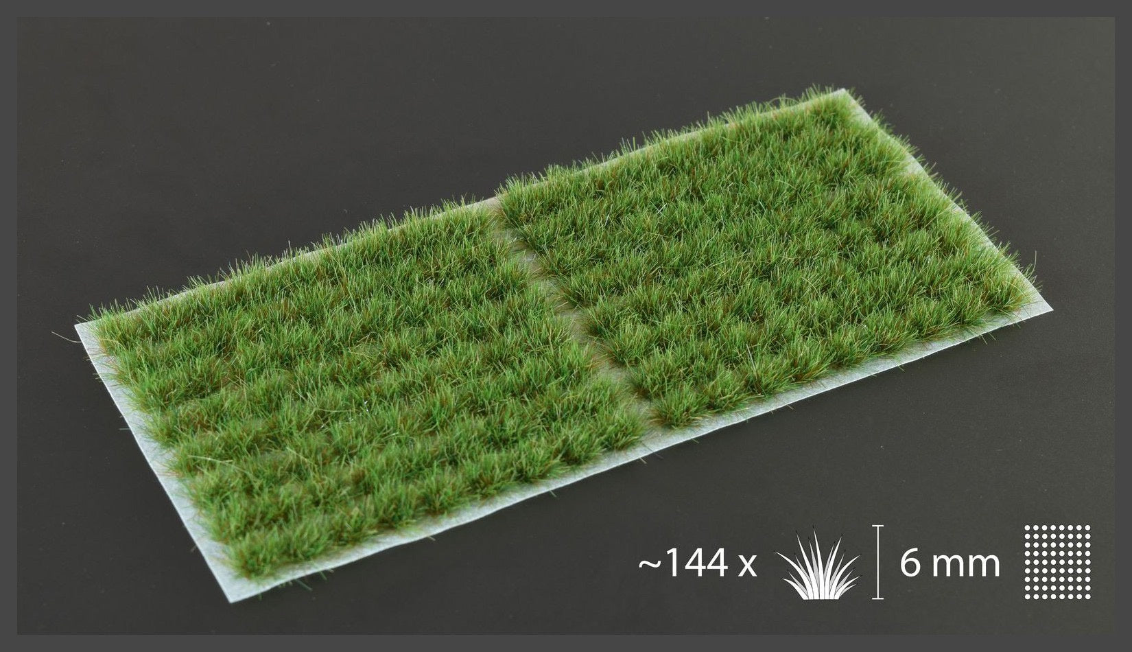 Gamers Grass Strong Green Tufts 6mm Small - Good Games