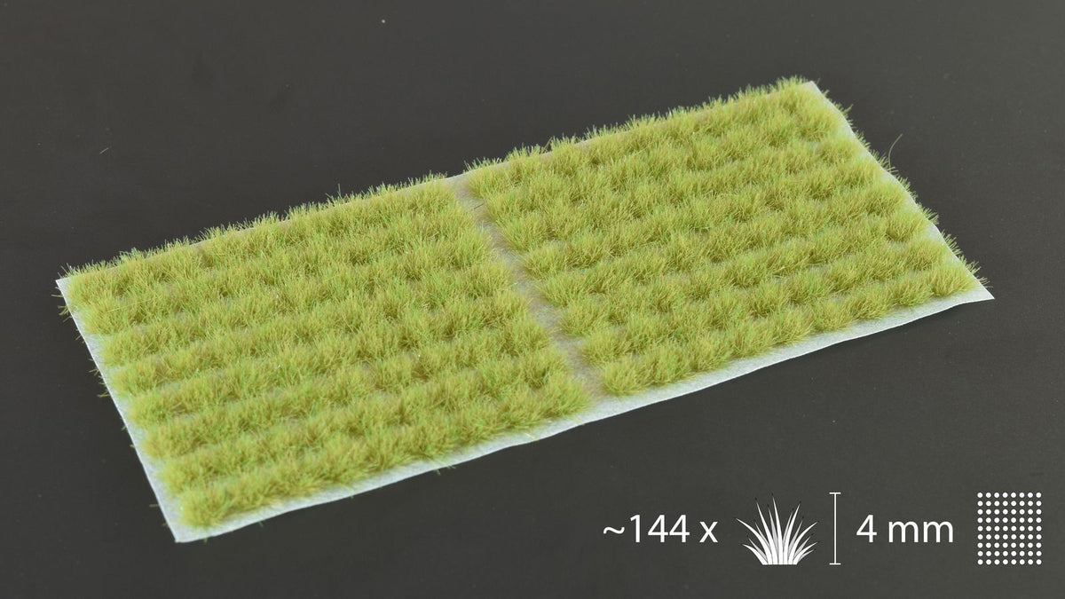 Gamers Grass: Tufts: Light Green 4mm (Small) - Good Games