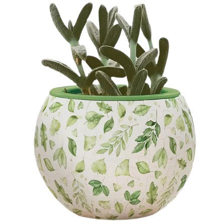 3D Flowerpot - Elegant Green