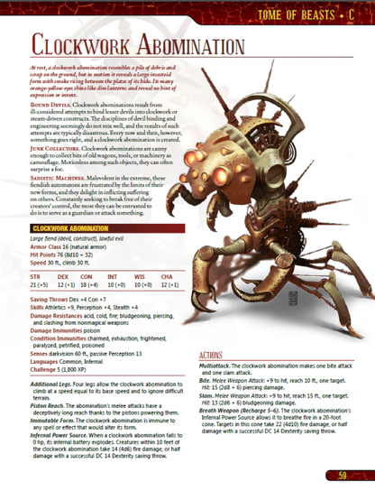 Kobold Press Tome of Beasts Pocket Edition for 5th Edition - Good Games