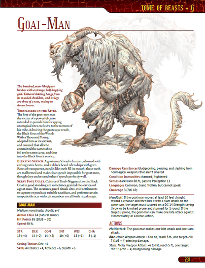 Kobold Press Tome of Beasts Pocket Edition for 5th Edition - Good Games