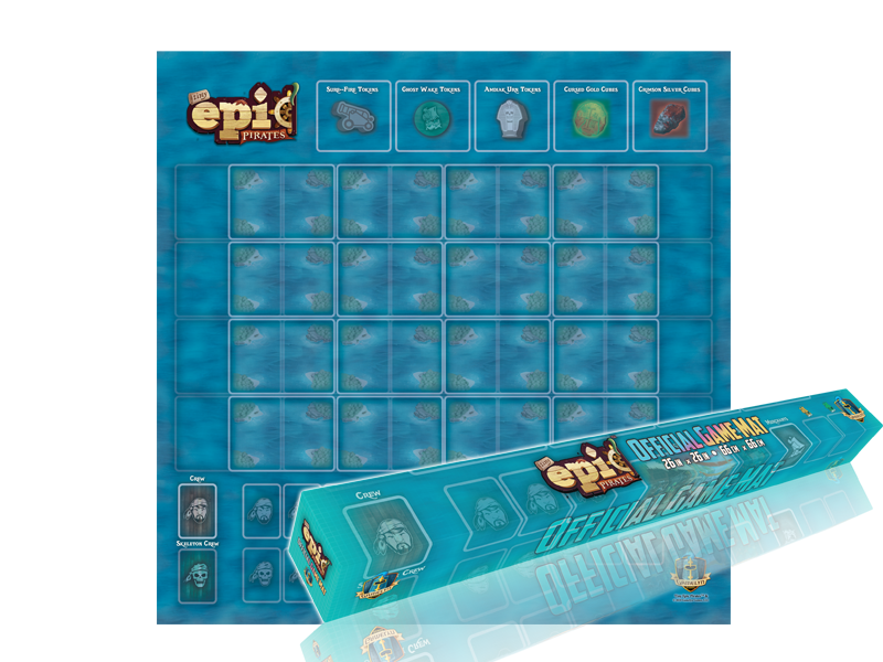Tiny Epic Pirates Premium Game Mat