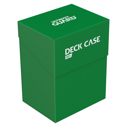 Ultimate Guard - Deck Case 80+ Standard Size Green - Good Games