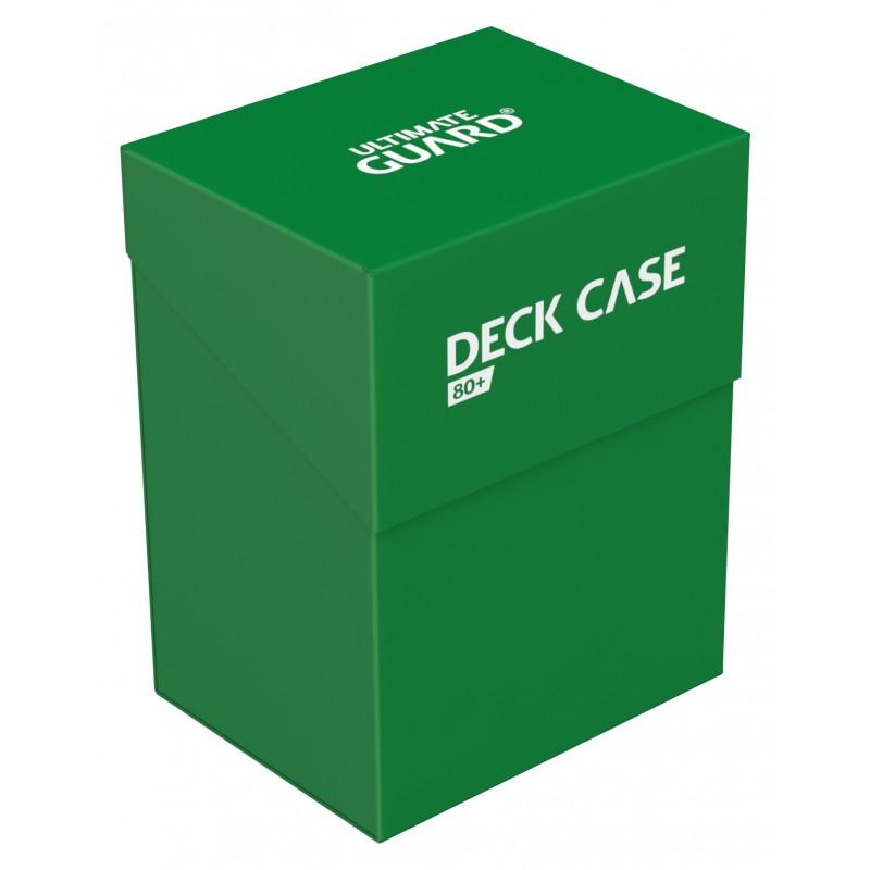 Ultimate Guard - Deck Case 80+ Standard Size Green - Good Games
