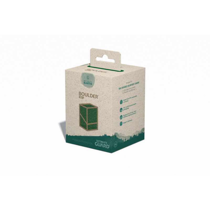 Ultimate Guard - Return to Earth Boulder 100+ Deck Box Green