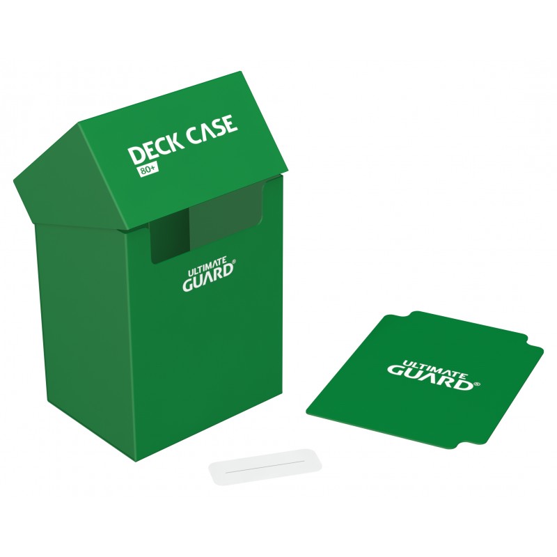 Ultimate Guard - Deck Case 80+ Standard Size Green - Good Games