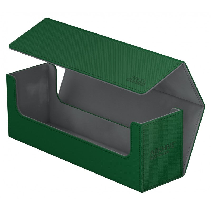 Ultimate Guard - Arkhive Flip Case 400+ Standard Size Xenoskin Green