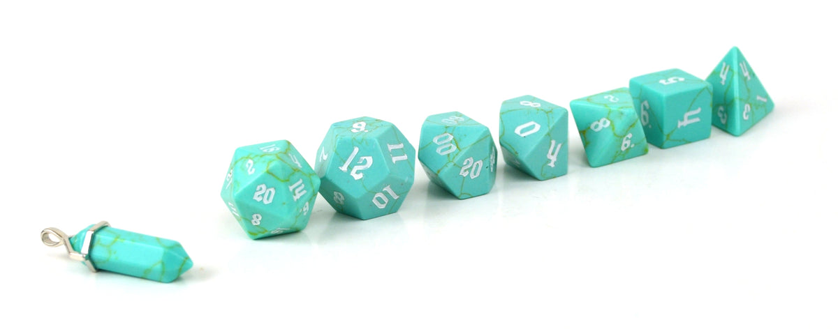 Level Up Dice - Green Turquoise - Good Games