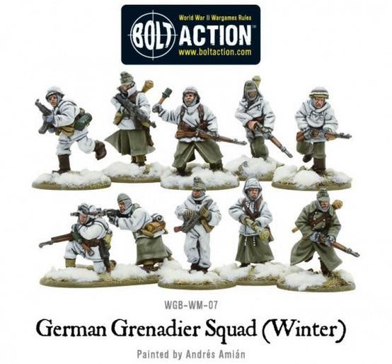 German Grenadiers in Winter Clothing Squad - Good Games