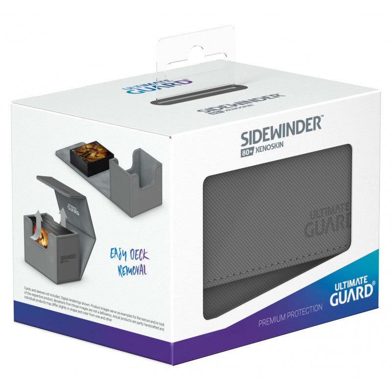 Ultimate Guard - Deck Box Sidewinder 80+ Standard Size Grey