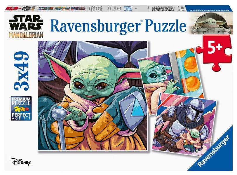 Ravensburger - Star Wars Grogu Moments - 3x49pc Jigsaw - Good Games