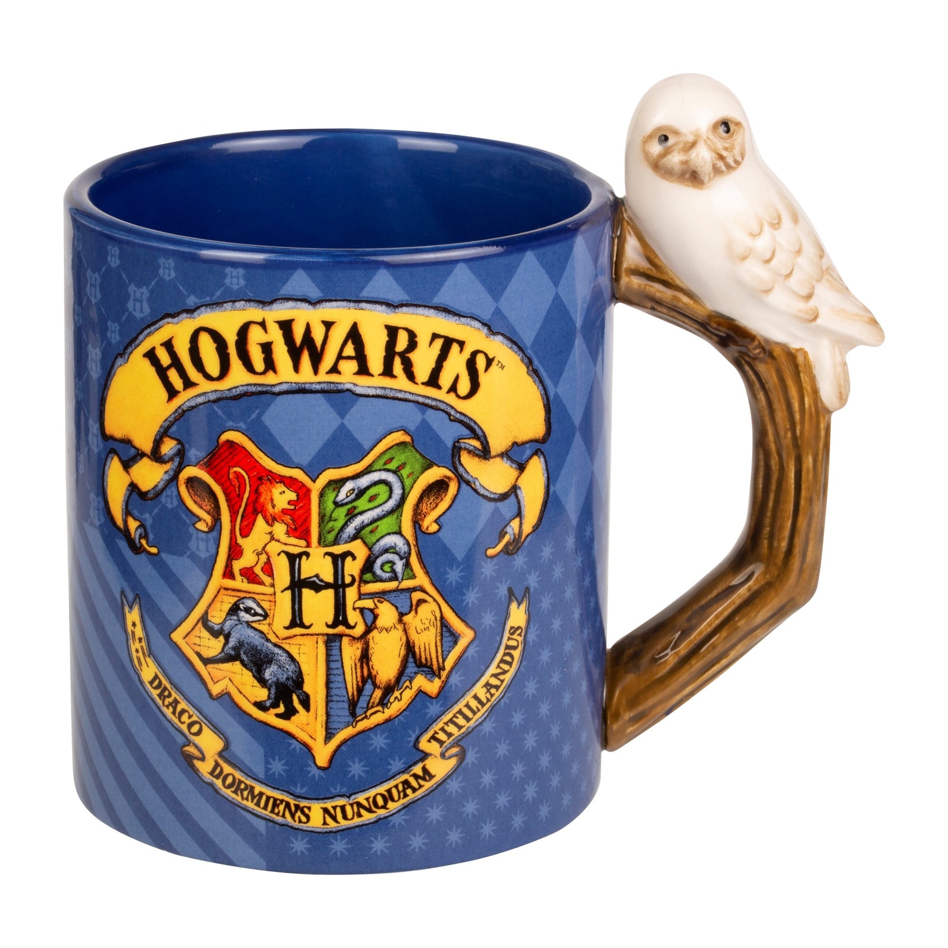 Harry Potter Coffee Mug Hogwarts Crest with Hedwig - Good Games