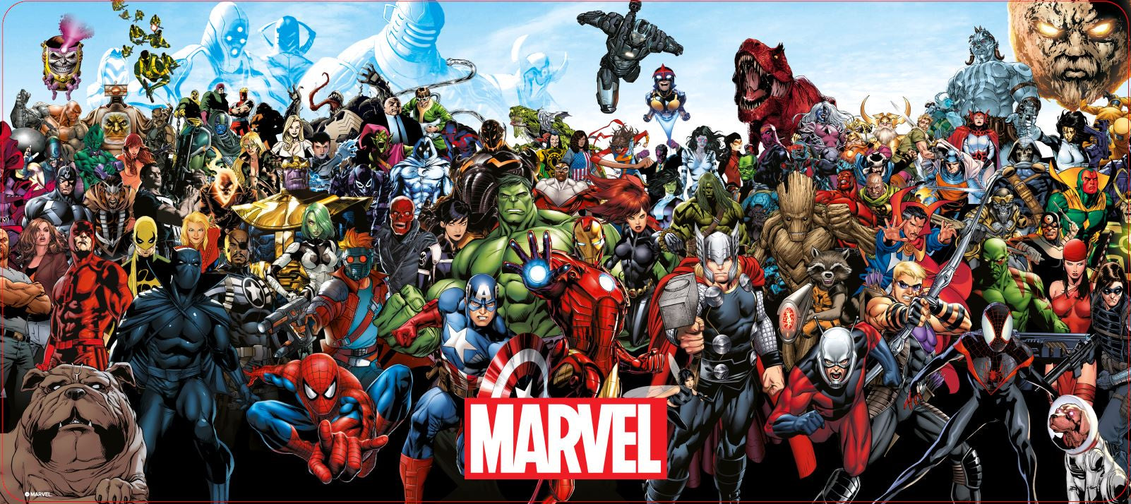 Marvel Comics - Characters - XXL Gaming Mat - Good Games