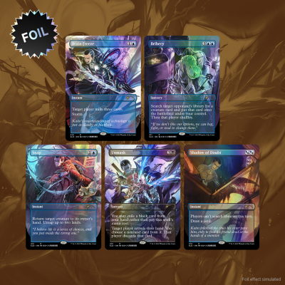Magic: The Gathering - Secret Lair Drop - Introducing: Kaito Shizuki Foil Edition