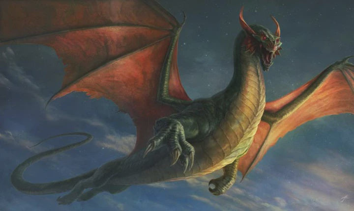 Gamermats - Dragon - Jason Engel TCG Sized Playmat - Good Games