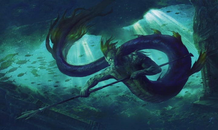 Gamermats - Merfolk - Jason Engel TCG Sized Playmat