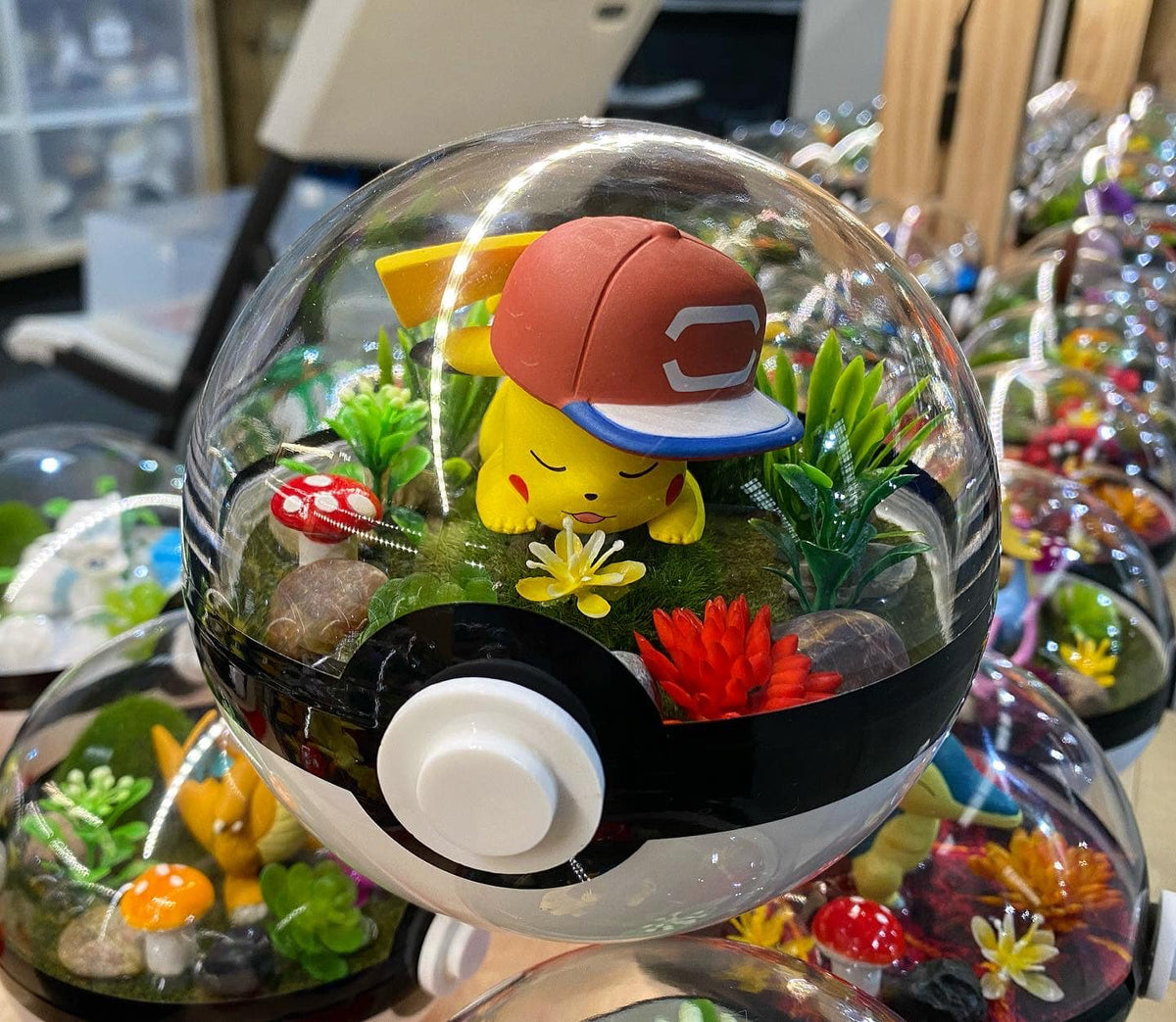 Jolli Creations - Pokeball Terrarium (Assorted) - Good Games