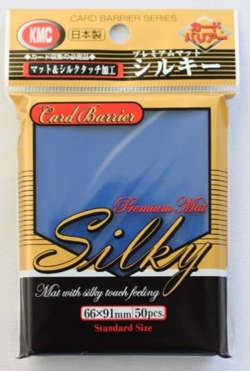 KMC Sleeve Silky Blue (50 Sleeves/Pack)
