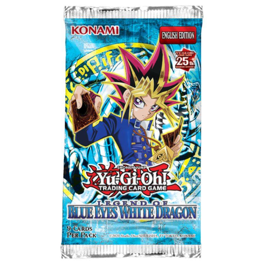 Yu-Gi-Oh! - 25th Anniversary Legend Of The Blue Eyes White Dragon Booster Pack - Good Games