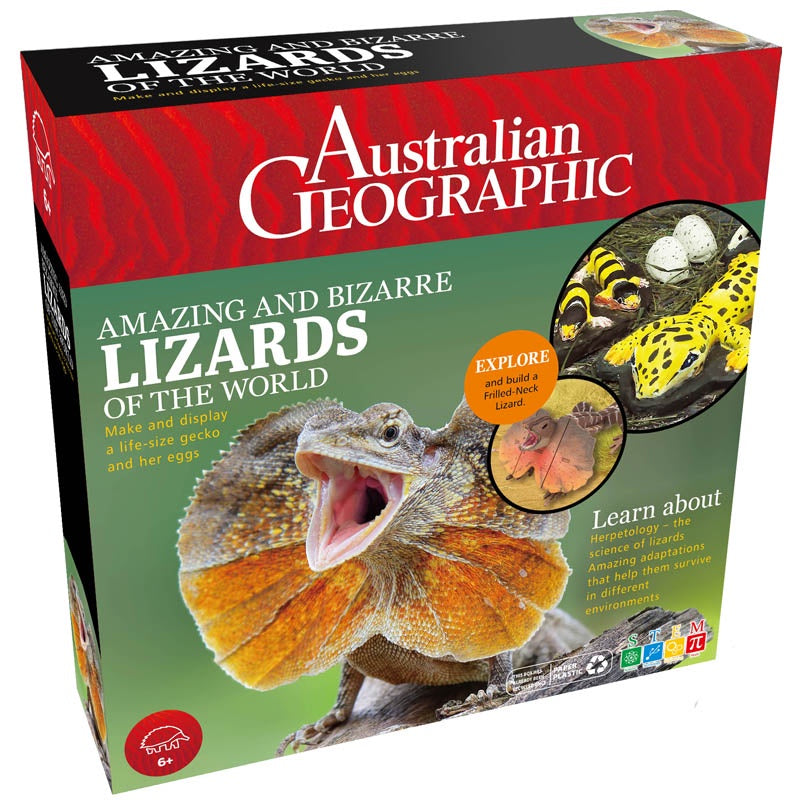 Australian Geographic - Amazing And Bizarre Lizards - Good Games