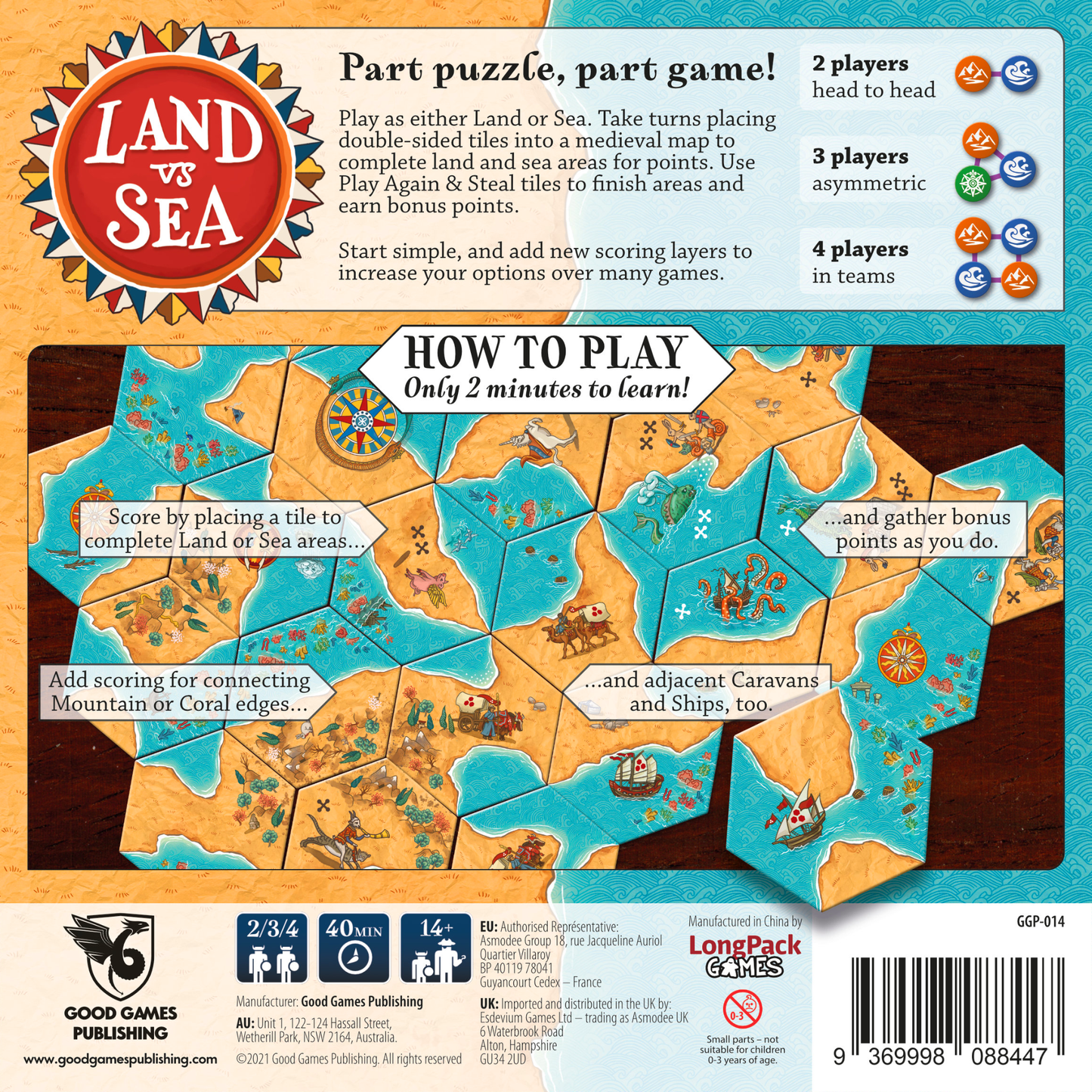 Land Vs Sea - Good Games