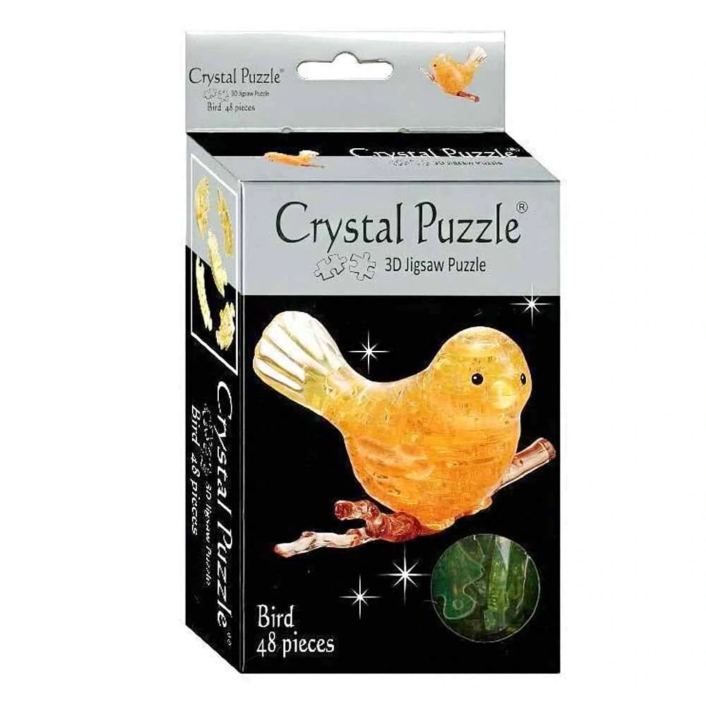 3D Crystal Puzzle - Yellow Bird - Good Games