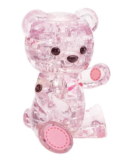3D Lily Jewel Bear Crystal Puzzle